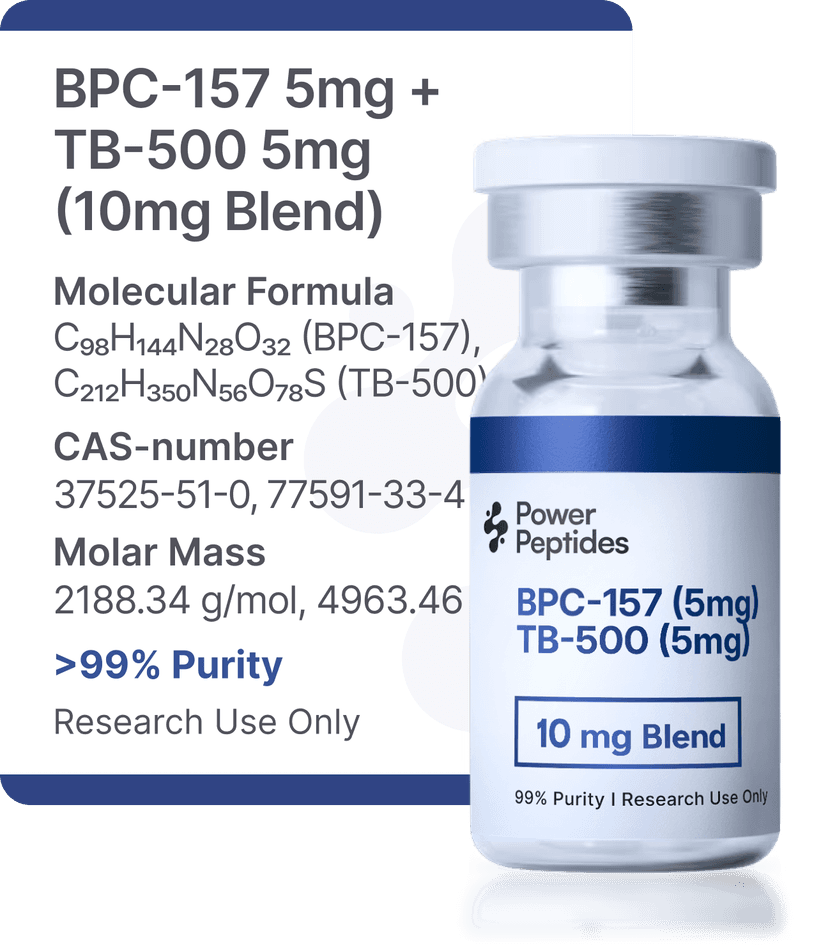 BPC-157 + TB-500 5mg/5mg (10mg Blend)